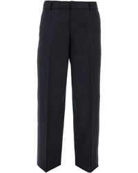 Emporio Armani - Broek Van Scheerwol - Lyst