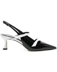 Alexandre Birman - Slingback-Pumps Aus Lackleder - Lyst