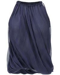 Oude Waag - Top Drapeado Sin Mangas - Lyst