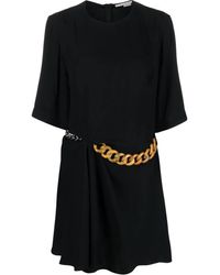 Stella McCartney - Falabella Chain Mini Dress - Lyst