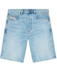 DIESEL - Denim Shorts - Lyst