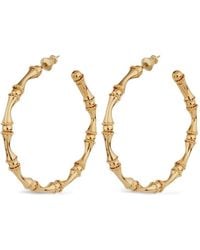 Gas Bijoux - Bambou Hoop Earrings - Lyst