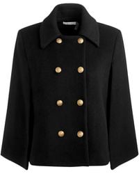 Alice + Olivia - Reynalda Mini Cape - Lyst