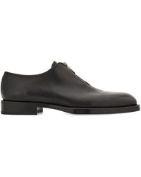 Ferragamo - Derby-Schuhe Mit Reißverschluss - Lyst