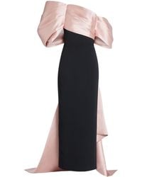 Solace London - Raye Draped Gown - Lyst