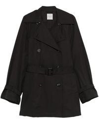 TOTEME - Cotton Trench Coat - Lyst