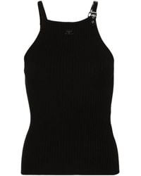 Courreges - Tank Top With Buckle - Lyst