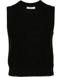 Lemaire - Sleeveless Cropped Vest - Lyst