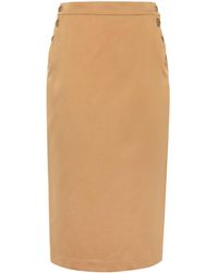 Max Mara - Cotton Skirt - Lyst