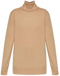 Jil Sander - Turtleneck Wool Jumper - Lyst