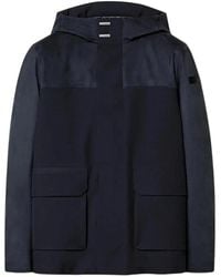 Rrd - Terzilio Hooded Panelled Jacket - Lyst