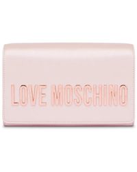Love Moschino - Borsa A Tracolla Con Logo - Lyst