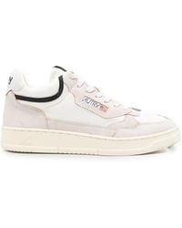 Autry - Panelled Logo-Patch Sneakers - Lyst