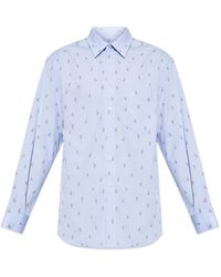 Paul Smith - Rabbit-Print Long-Sleeve Shirt - Lyst