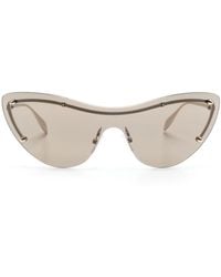 Alexander McQueen - Rahmenlose Sonnenbrille - Lyst