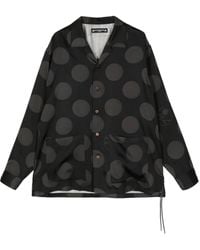 MASTERMIND WORLD - Polka-Dot Silk Shirt - Lyst