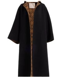 Elie Saab - Reversible Monogram-Pattern Coat - Lyst