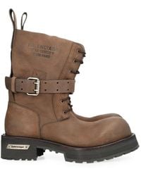 Balenciaga - Venom Lace-Up Bootie - Lyst