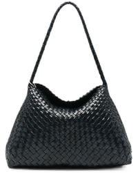 Dragon Diffusion - Sac Porté Épaule Santa Maria En Cuir Tressé - Lyst