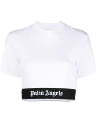 Palm Angels - ホワイト Tape Tシャツ - Lyst