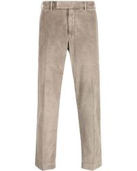 PT Torino - Corduroy Straight-Leg Trousers - Lyst