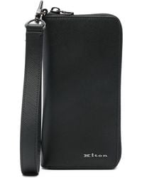 Kiton - Zip-Around Leather Wallet - Lyst