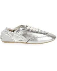 Saint Laurent - Lewis Low-Top Leather Sneakers - Lyst