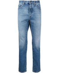 Palm Angels - Side-Stripe Straight-Leg Jeans - Lyst