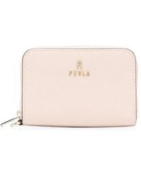 Furla - Logo-Plaque Leather Wallet - Lyst