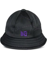 Needles - Bermuda Embroidered-Logo Bucket Hat - Lyst