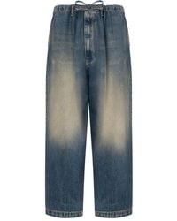 Moschino - Drawstring-Waist Jeans - Lyst