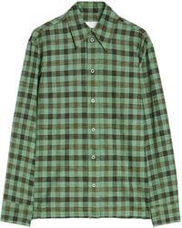 Jil Sander - Checked Shirt - Lyst