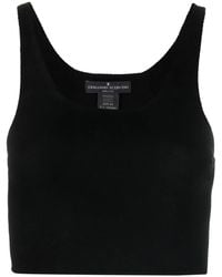 Ermanno Scervino - Virgin Wool Cropped Top - Lyst