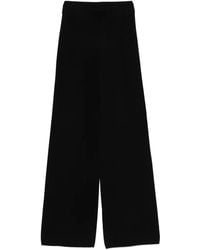 Max Mara - Elasticated-Waist Palazzo Trousers - Lyst
