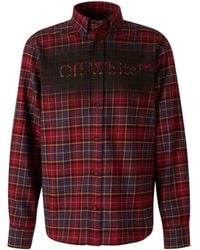 Off-White c/o Virgil Abloh - Karierte Hemdjacke - Lyst