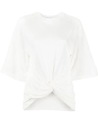 Ambush - T-Shirt Met Gesmockt Detail - Lyst
