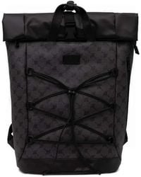 Joop! - Roll-Top Patterned Backpack - Lyst