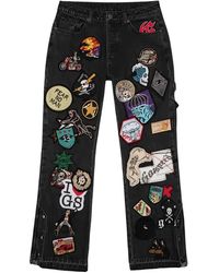 Godspeed - Patchwork Five-Pocket Jeans - Lyst