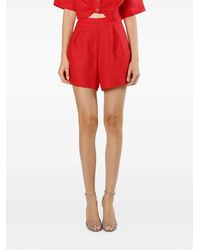 Mia Peculiar - Tailored Linen Shorts - Lyst