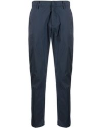 Dondup - Tapered Cotton-blend Cropped Trousers - Lyst