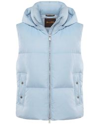 Moorer - Quilted Hooded Gilet - Lyst