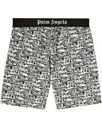 Palm Angels - Shorts Met Print - Lyst