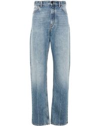 The Row - Fred Mid-rise Straight-leg Jeans - Lyst