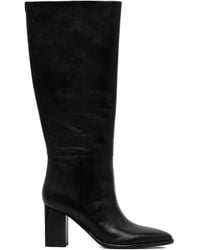 Guess - Stivali Al Ginocchio Perinna Con Tacco Largo 79Mm - Lyst