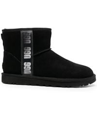 UGG - Classic Mini Stiefel Mit Logo - Lyst