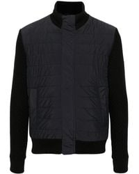 Herno - Nylon And Wool Bomber Jacket - Lyst