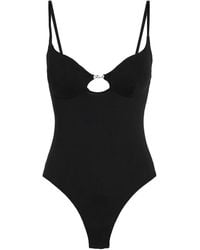 KARL LAGERFELD - Cut-Out Bodysuit - Lyst