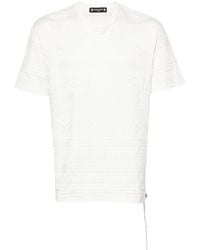 Mastermind Japan - T-shirt en coton à logo jacquard - Lyst
