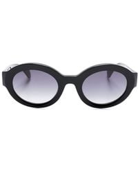 Gigi Studios - Cosima Oval-frame Sunglasses - Lyst