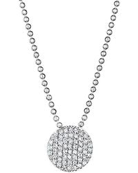 Phillips House - 14K Mini Infinity Diamond Necklace - Lyst